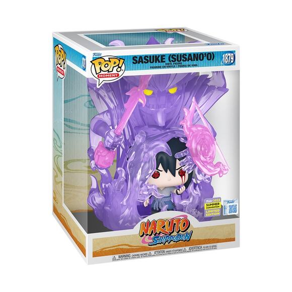 NEW IN HAND LE Funko Pop MOMENT Sasuke (Susano’o) #1879 Naruto Shippuden Anime - Picture 1 of 2
